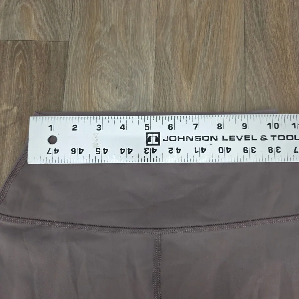 Alo‎ Yoga High Waist Distressed Cutout Leggings Dusty Mauve XS